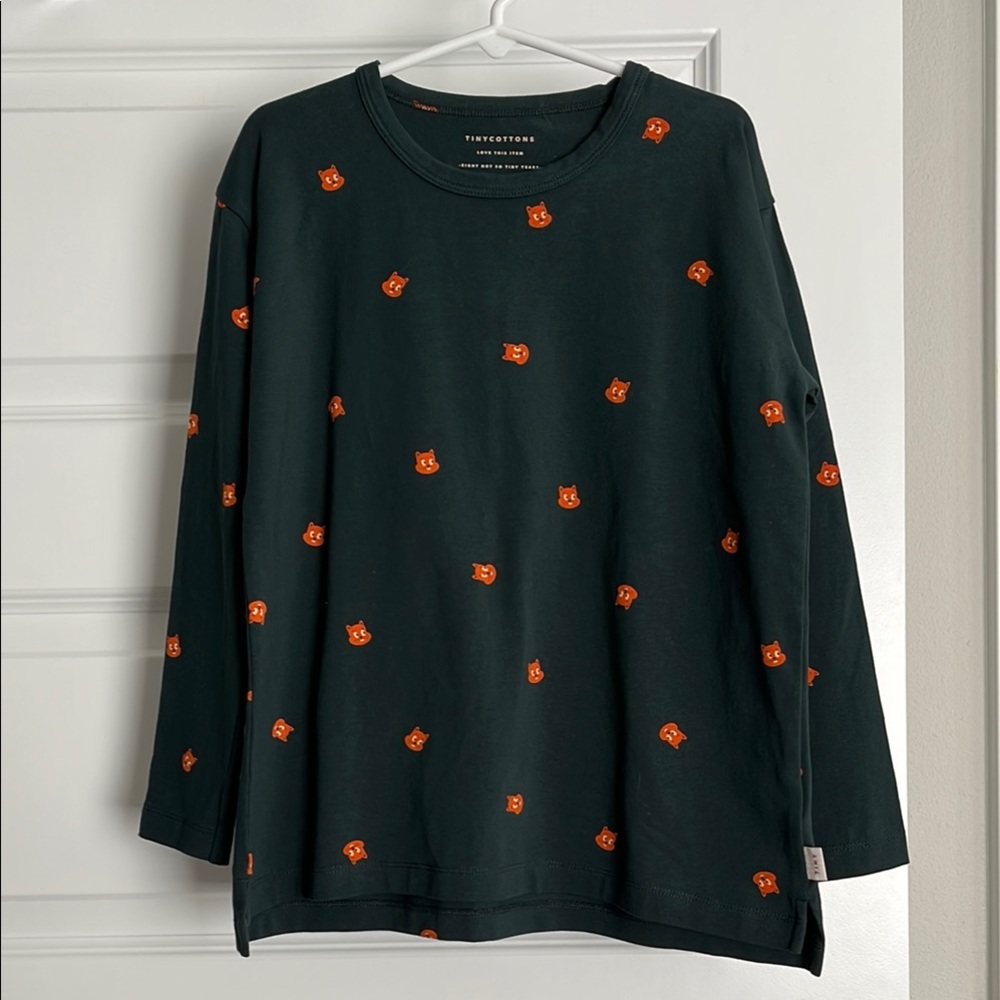 NWOT TinyCottons Squirrel Top Kids Size 8